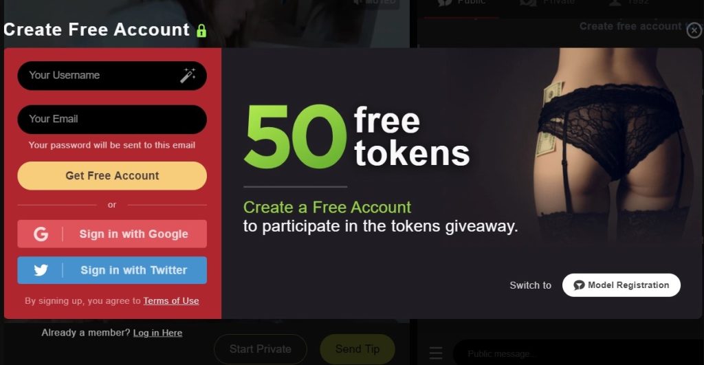 Stripchat tokens discount